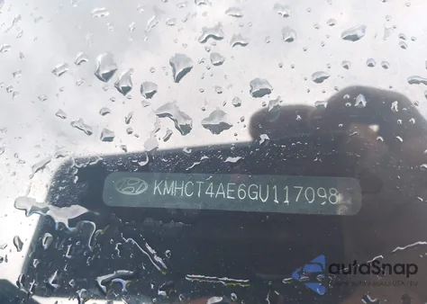 2016 Hyundai Accent Se from USA, damaged, VIN KMHCT4AE6GU117098